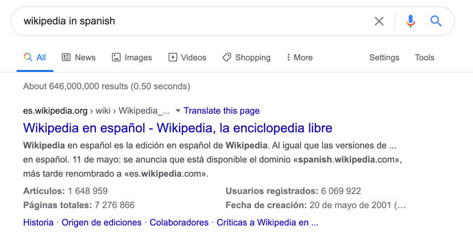 Wikipedia-In-Spanish
